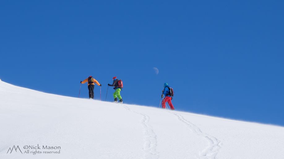 23 Ascending Trollsadelen, Austvågøya Island